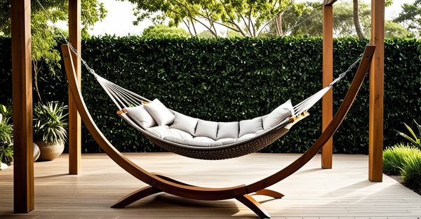 Hamacs sur pied : confort et style pour votre extérieur
