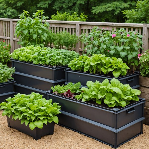 Comment concevoir un jardin de légumes en bacs pour un espace réduit ?