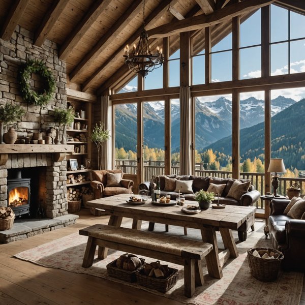 Comment créer une ambiance de chalet montagnard dans une maison de campagne?