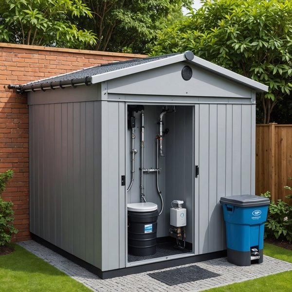 Comment installer un système de récupération d'eau de pluie pour des toilettes écologiques?