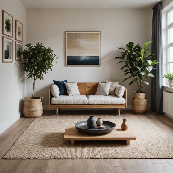 Comment créer un espace de méditation avec des éléments naturels dans un coin du salon?